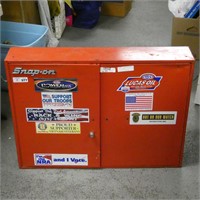 34" Snap-On Hanging Metal Wall Cabinet
