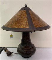 Decorative Hammered Copper Design Parlor Lamp