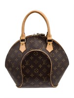 Louis Vuitton Brown Canvas Monogram Top Hdl Bag