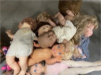 BOX OF DOLLS