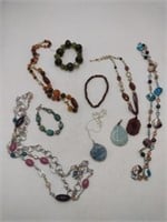 Mixed Colors & Style Beaded Necklaces & Pendants