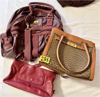 3 Pc Lot with $78 Handbag NWT