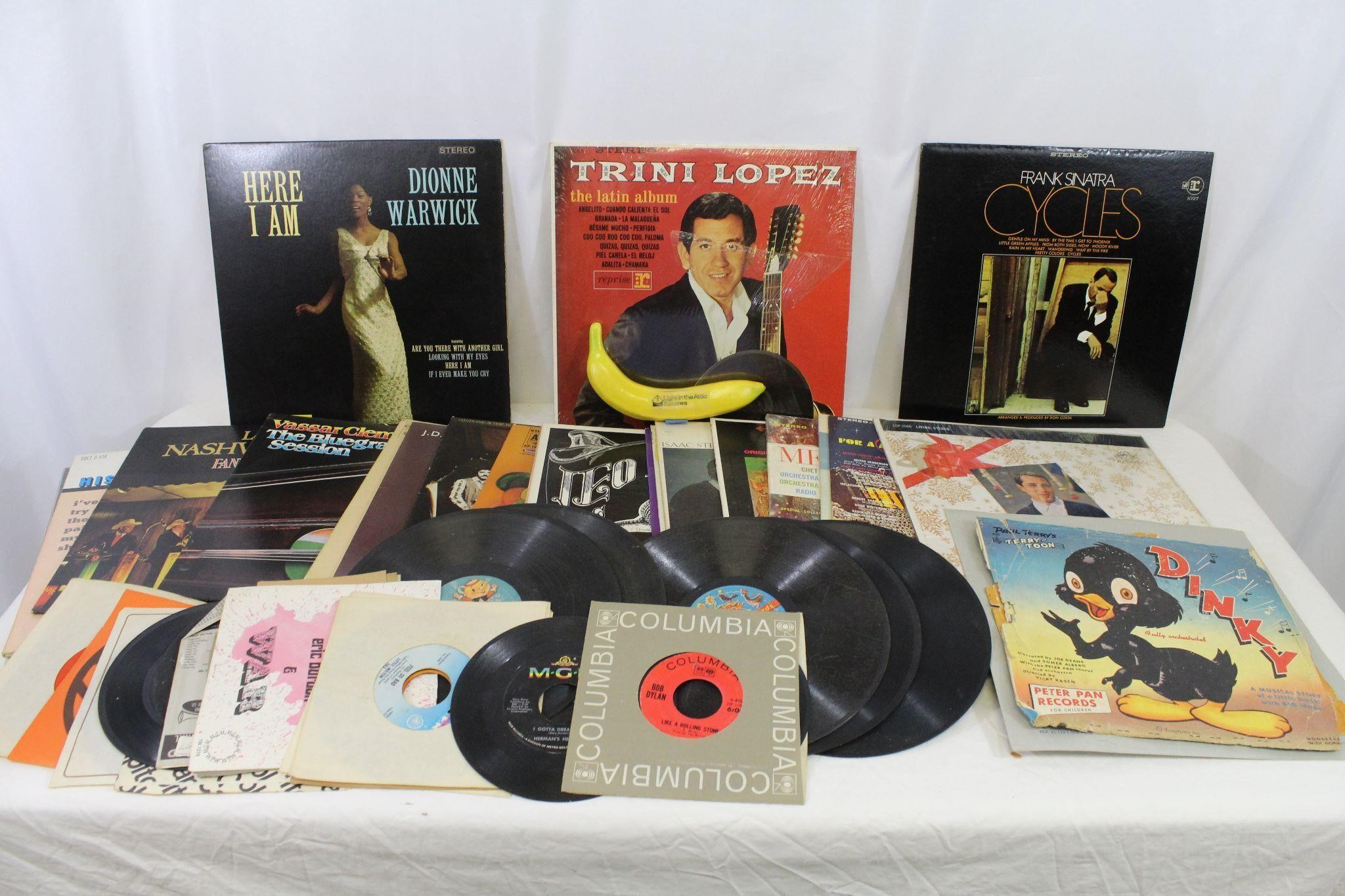 41 Pcs: Great 78s, 45s, & 33s Record Collection