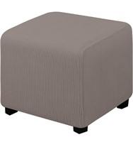 ($28) Easy-Going Stretch Ottoman Cover