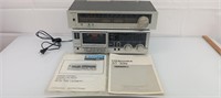 Sanyo cassette deck and Toshiba tuner vintage