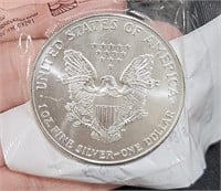 1995 Silver American Eagle Dollar, Uncirculated