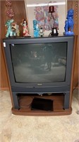 Vintage Panasonic Television with Stand 39x20x47