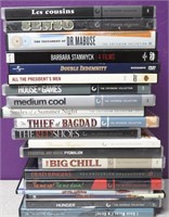 20 Assorted Dvd's & Blu Rays Criterion Collections