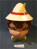 Metlox Pinocchio Cookie Jar