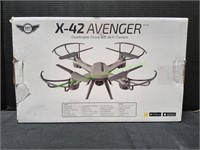 X-42 Avenger Quadcopter Drone w/ Wi-Fi Camera