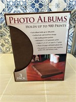 3 pack Photo Albums