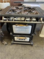 Antique FUNCTIONAL Cast Iron Gas Stove