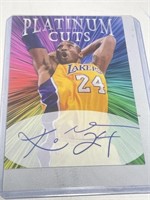 Platinum Cuts Kobe Bryant Facsimile Auto