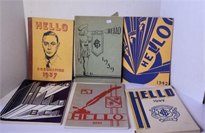 HELLO BRANTFORD HIGH SCHOOL YEAR BOOKS 1937-1949