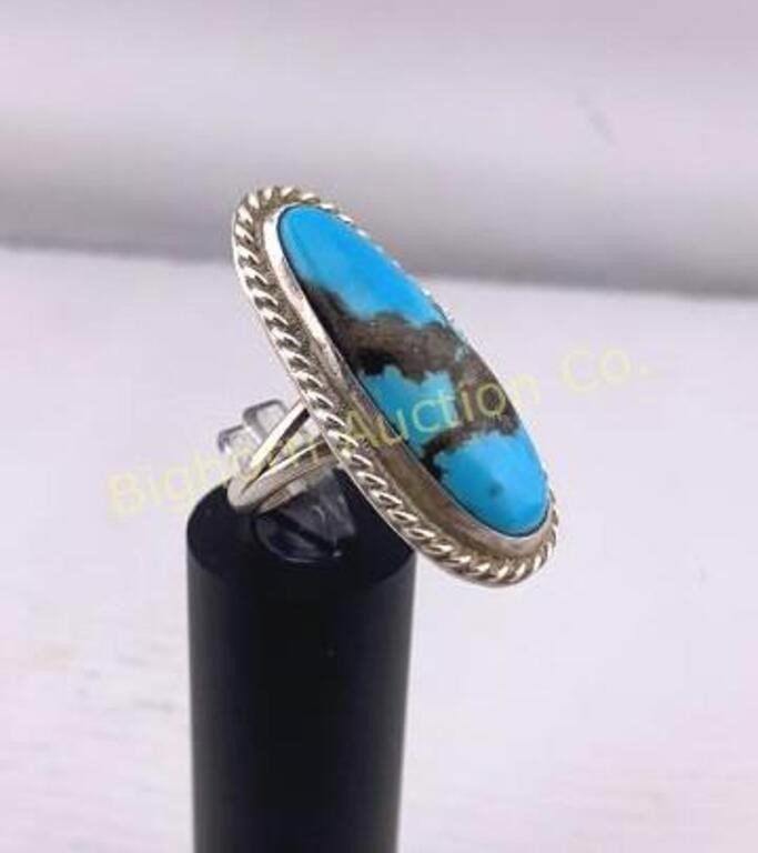 VTG Native Ring Size 6.75 Turquoise