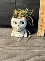 Ceramic Skeleton Planter