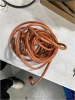 Orange extension cord 
300 inches
Bungee cord