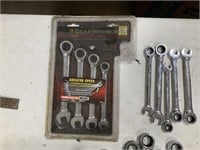 Craftsman and Gearwrench 
Wrench and ratchet