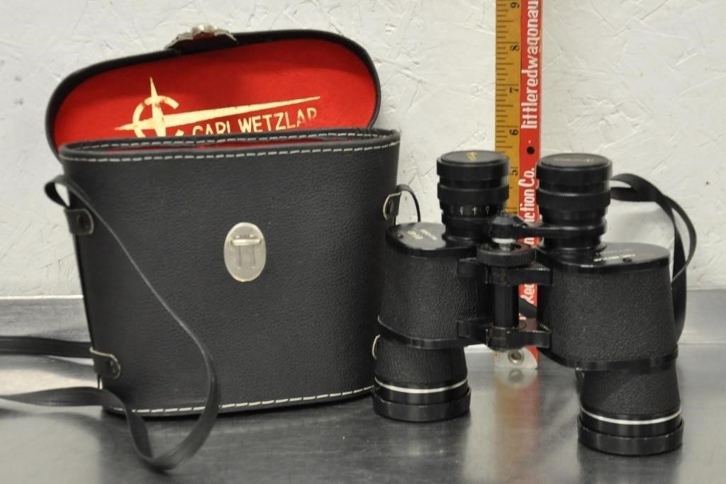 Carl Wetzlar binoculars, 8 X 40