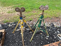 2 Roller Pipe Stands