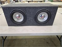 Rockford Fosgate Double Speaker Box