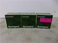 Three boxes Remington 20 gauge 2 and 3/4 in