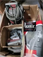 Rexair vacuum with parts