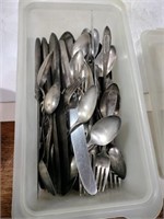 Lots of silverware