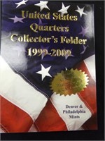 U.S. Quarters Collector's Folder 1999-2009