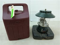 Coleman lantern in plastic case