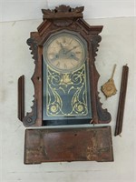 E. Ingraham & Co mantle clock, needs lots of TLC