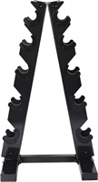 $65 A-Frame Dumbbell Rack(Black)