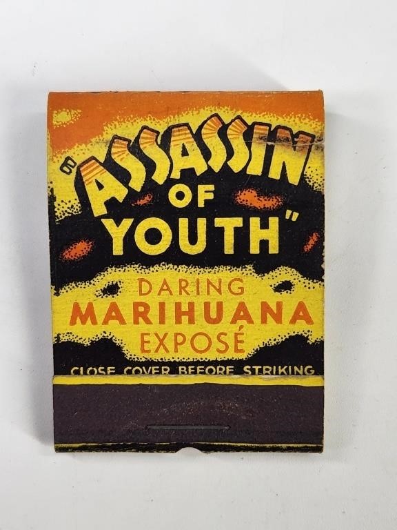 ASSASSIN OF YOUR MARIHUANA FEATURE MATCHBOOK