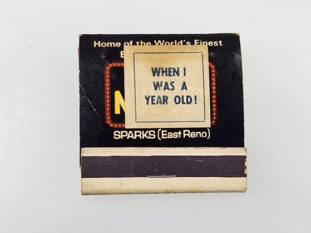 ALFRED E NEWMAN ADVERTISING MATCHBOOK