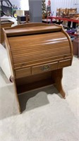 Small roll top desk 30” wide 44” tsll