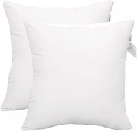 ACCENTHOME 28x28 Pillow Inserts (Pack of 2) Hypoal