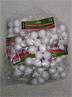 Lot of 1.5" Styrofoam Balls