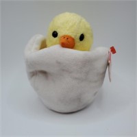 Ty Beanie Baby "Eggbert the Chick in Egg" Beanie