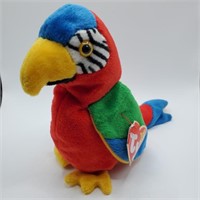 Ty Beanie Baby "Jabber the Parrot" Beanie