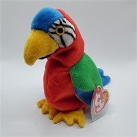 Ty Beanie Baby "Jabber the Parrot" Beanie