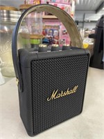 Marshall stockwell portable bluetooth speaker