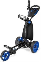 SereneLife 3-Wheel Electric Golf Push Cart - RechC