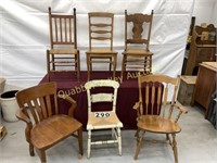 MISCELLANEOUS CHAIR LOT