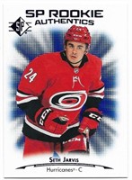 Seth Jarvis SP Hockey Rookie card  #139 Blue