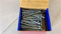 1-1/4" x 4" Tapper Concrete Screws 100 Pieces