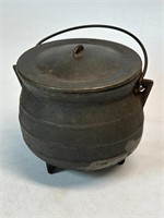 Miniature Cast Iron Pot 4 1/2”