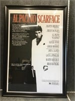 Al Pacino Scarface Framed Movie Poster Wall Art