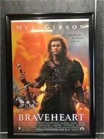 Mel Gibson Braveheart Framed Movie Poster Wall Art