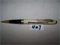 Potosi Brewing Co Pen with Beer Mug Picture