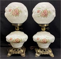 Pair GWTW Style Lamps